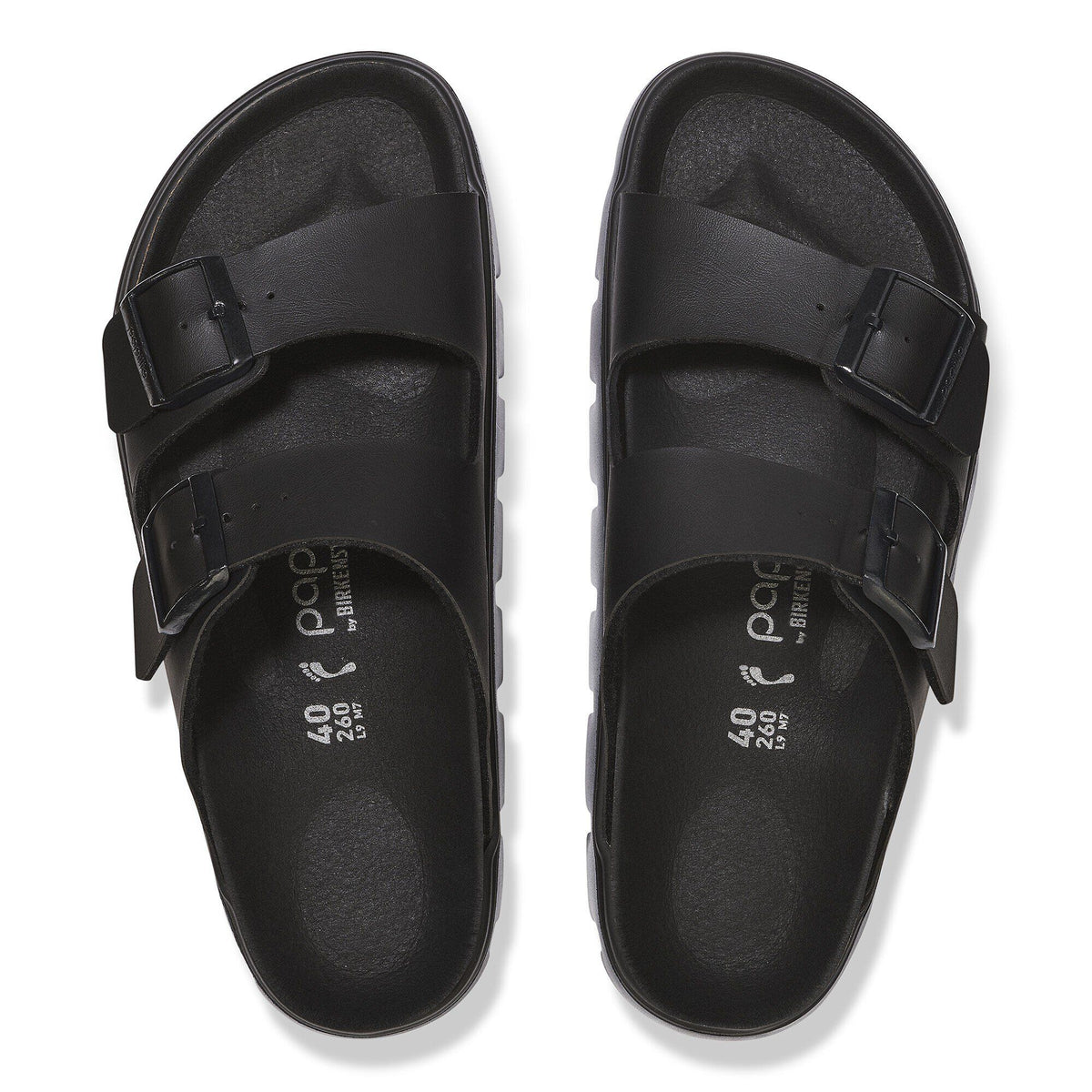 Arizona Chunky Birko-Flor in Color Black/Black | Birkenstock
