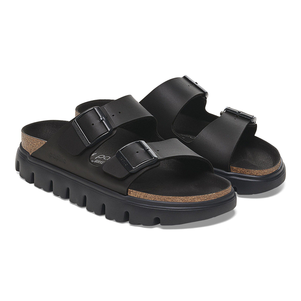 Arizona Chunky Birko-Flor in Color Black/Black | Birkenstock
