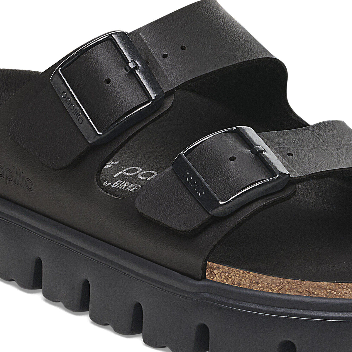 Arizona Chunky Birko-Flor in Color Black/Black | Birkenstock