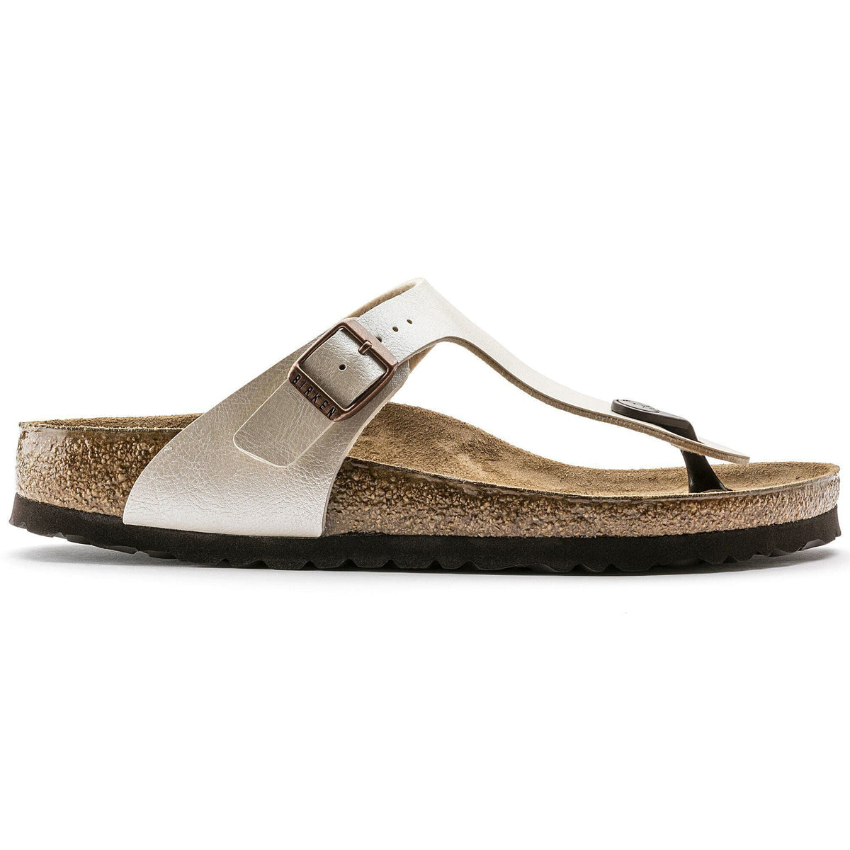 Gizeh Birko-Flor in Color Graceful Pearl White | Birkenstock