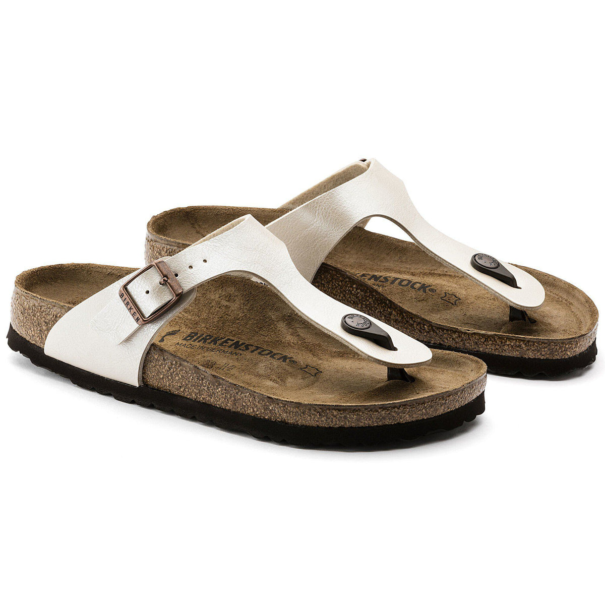 Gizeh Birko-Flor in Color Graceful Pearl White | Birkenstock