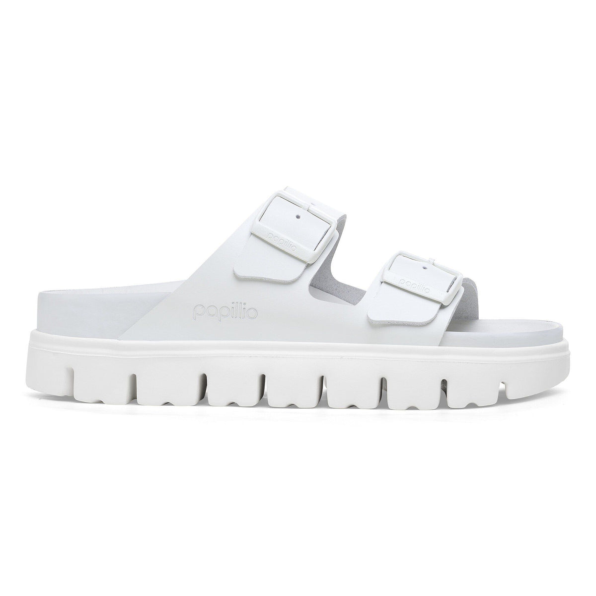 Arizona Chunky Leather in Color White | Birkenstock
