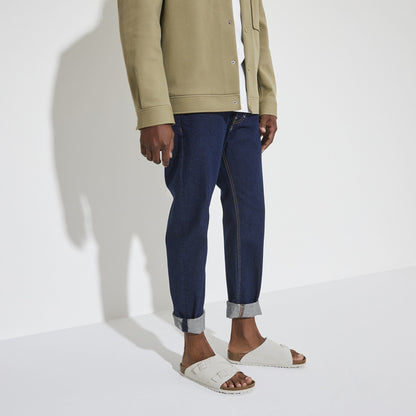 Zürich Suede Leather in Color Antique White | Birkenstock