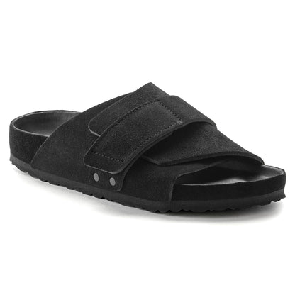 Kyoto Suede Leather in Color Black | Birkenstock