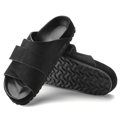 Kyoto Suede Leather in Color Black | Birkenstock