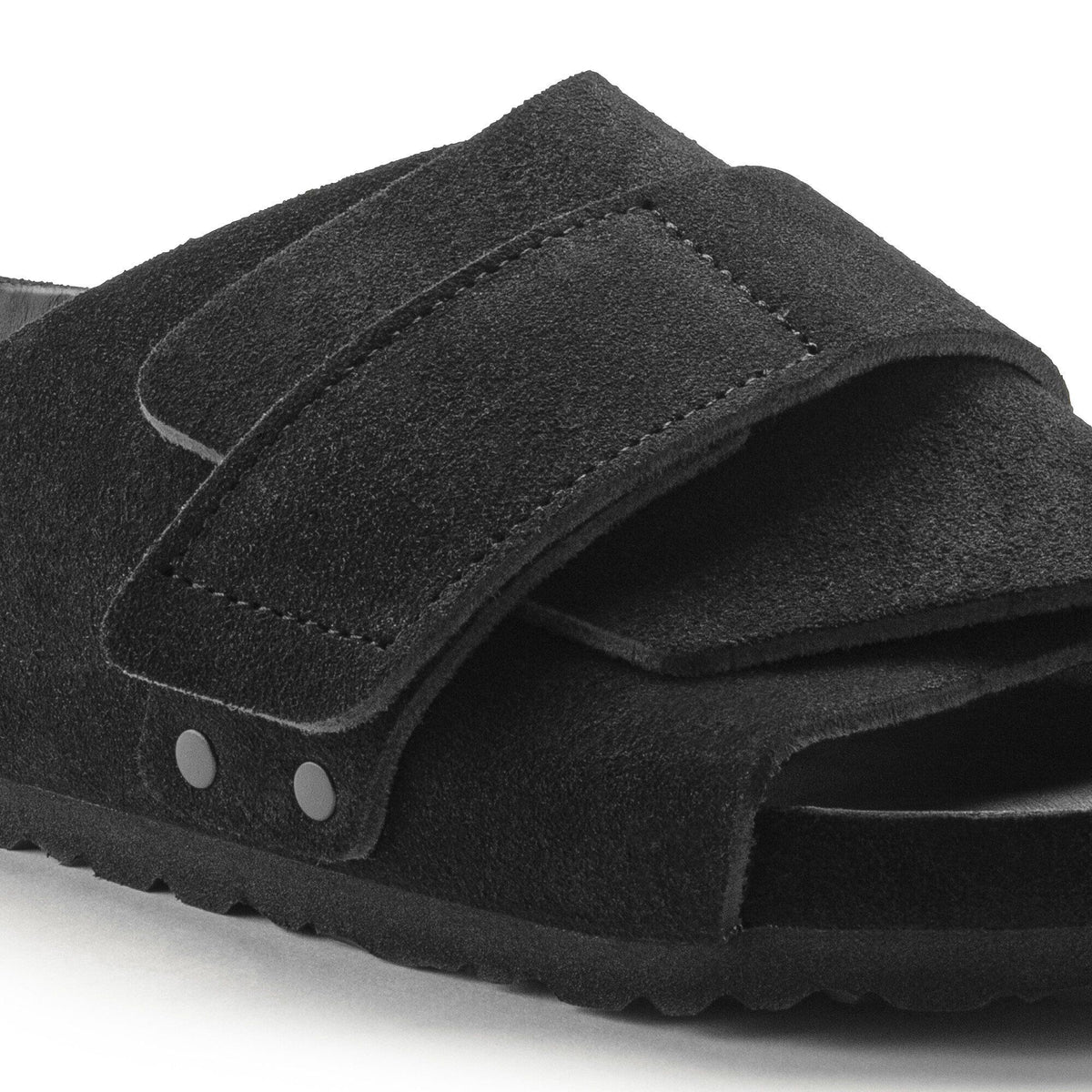 Kyoto Suede Leather in Color Black | Birkenstock