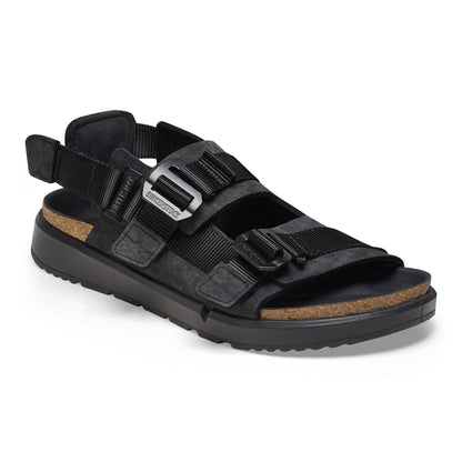 Shinjuku Leather-Textile in Color Black | Birkenstock