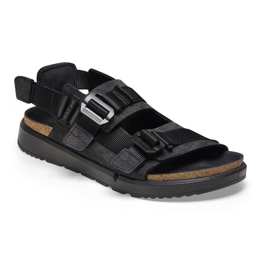 Shinjuku Leather-Textile in Color Black | Birkenstock