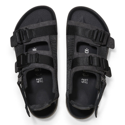 Shinjuku Leather-Textile in Color Black | Birkenstock