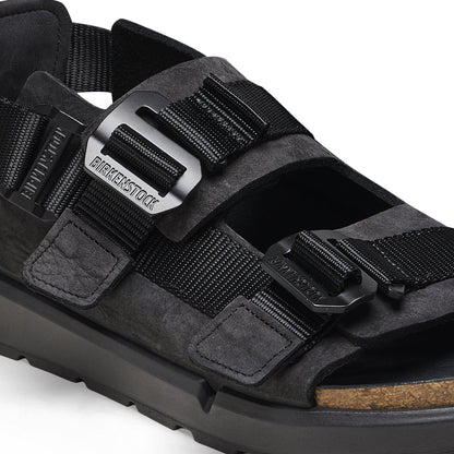 Shinjuku Leather-Textile in Color Black | Birkenstock