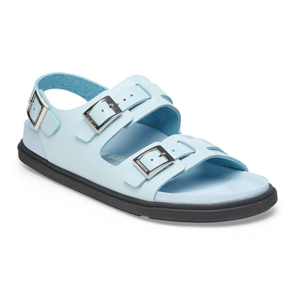 Cannes Leather in Color Mineral Blue | Birkenstock
