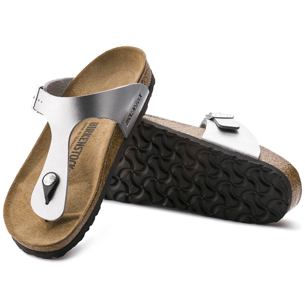 Gizeh Birko-Flor in Color Silver | Birkenstock