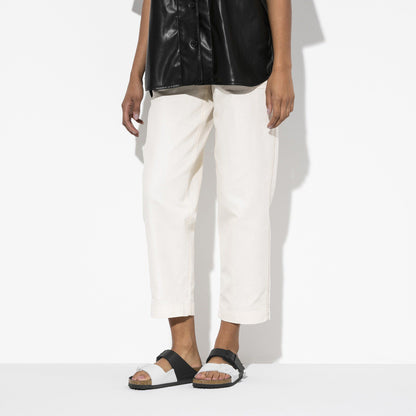 Arizona Split Birko-Flor in Color Black/White | Birkenstock