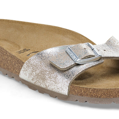 Madrid Synthetics in Color Washed Metallic Silver | Birkenstock