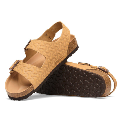 Milano Embossed Leather in Color Nature Semi Veg Tan | Birkenstock