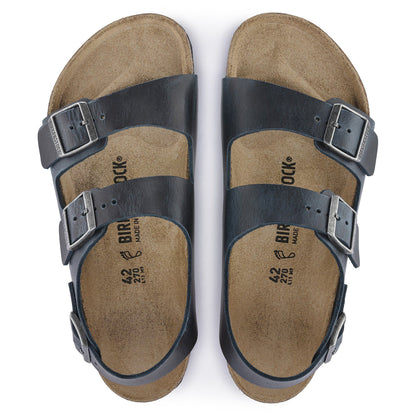 Milano Oiled Leather in Color Insignia Blue | Birkenstock