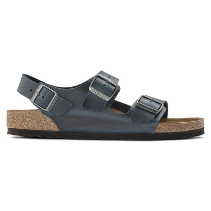 Milano Oiled Leather in Color Insignia Blue | Birkenstock