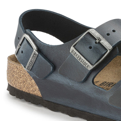 Milano Oiled Leather in Color Insignia Blue | Birkenstock