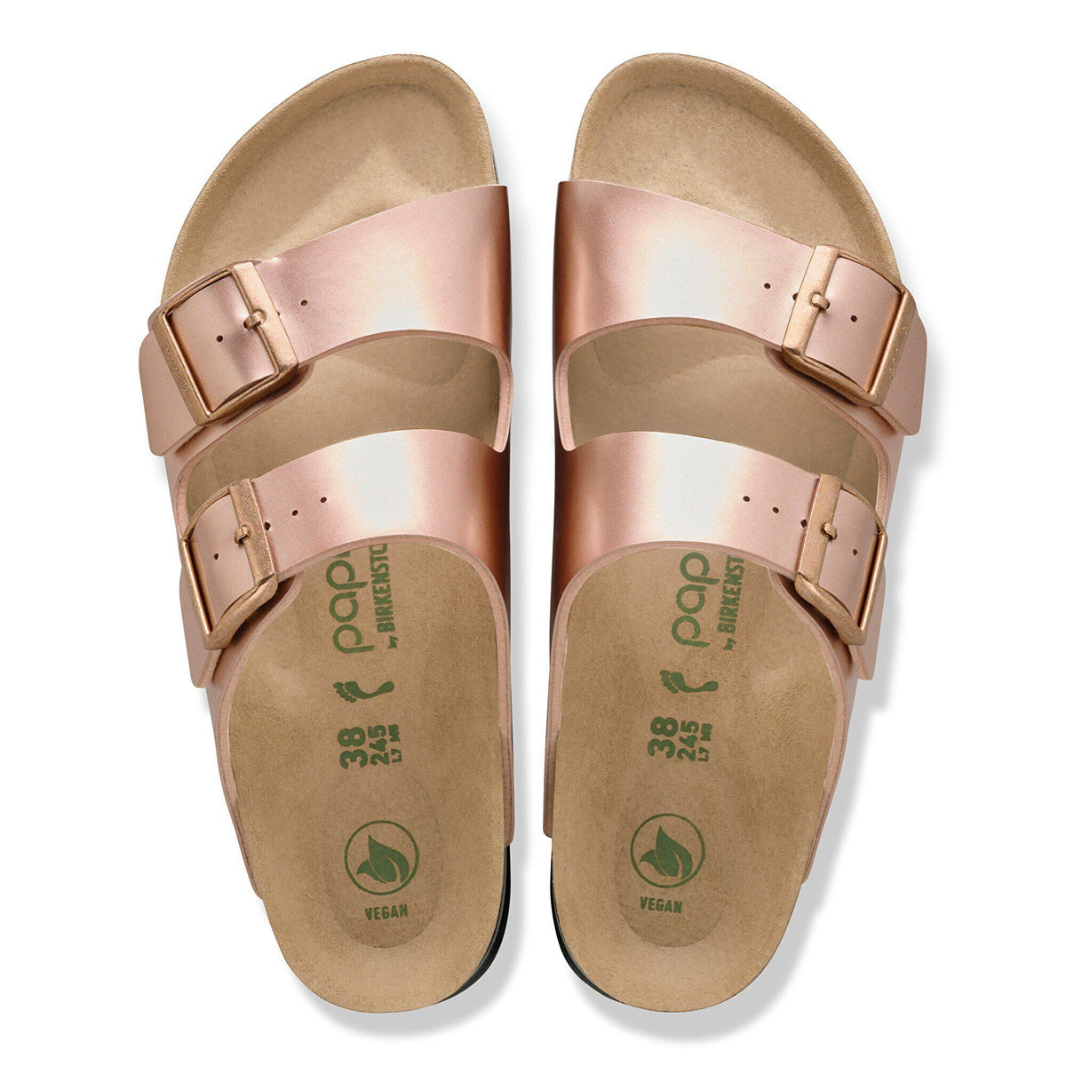 Arizona Flex Platform Birko-Flor in Color Electric Metallic Copper | Birkenstock
