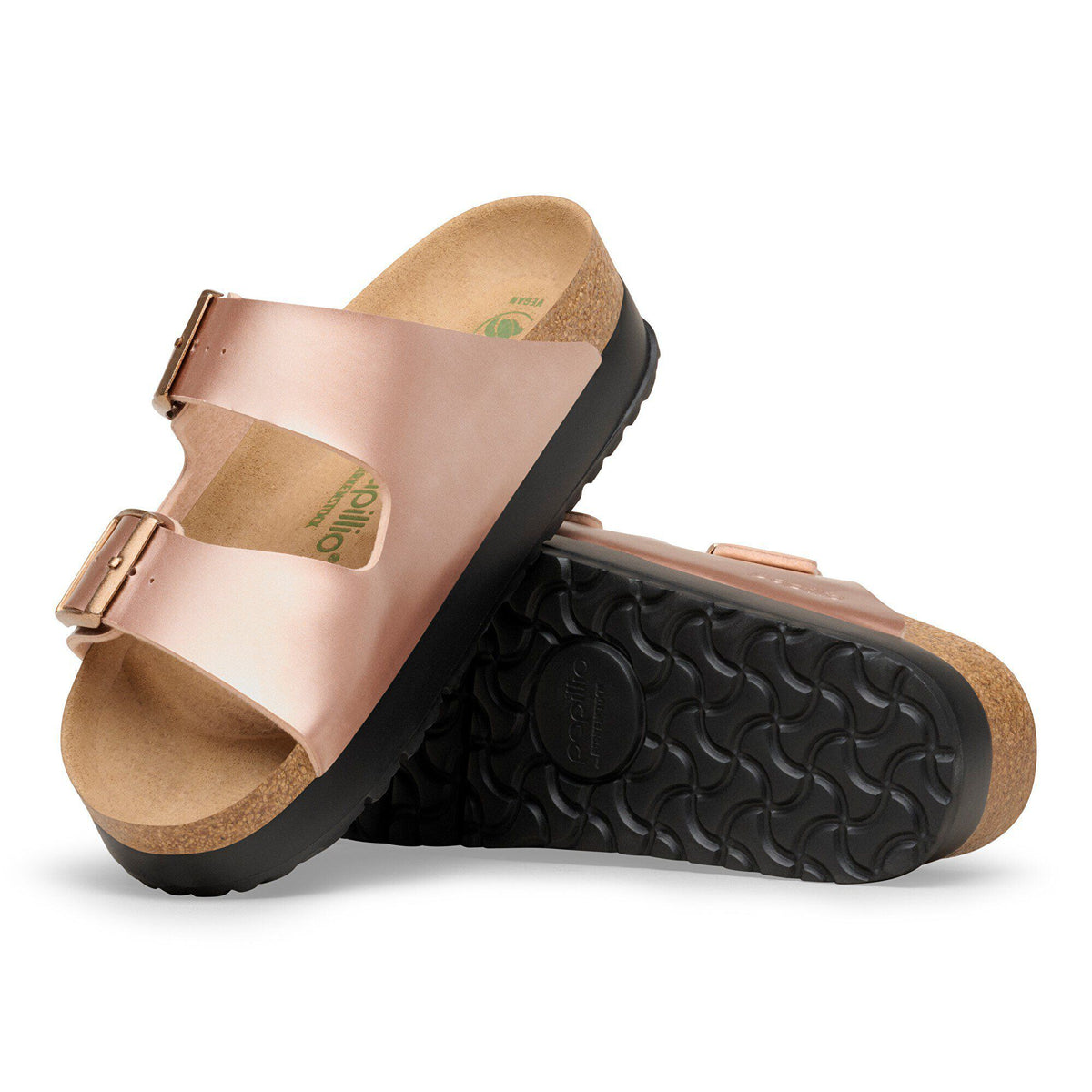 Arizona Flex Platform Birko-Flor in Color Electric Metallic Copper | Birkenstock