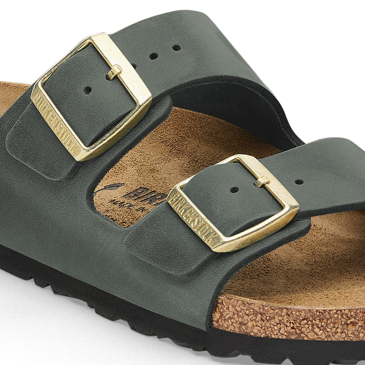 Arizona Oiled Leather in Color Thyme | Birkenstock
