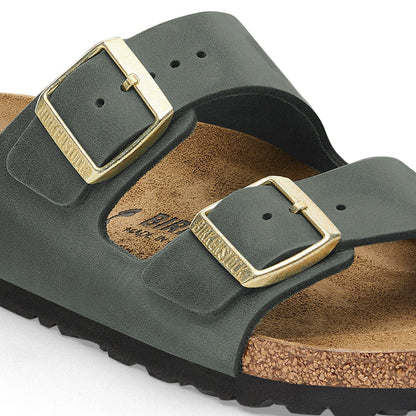 Arizona Oiled Leather in Color Thyme | Birkenstock