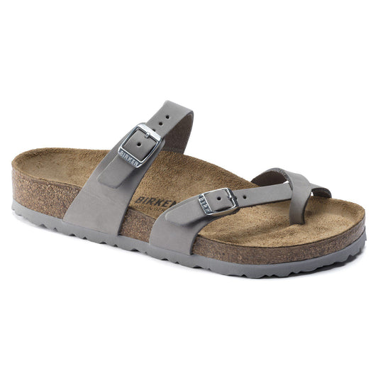 Mayari Nubuck Leather in Color Dove Gray | Birkenstock