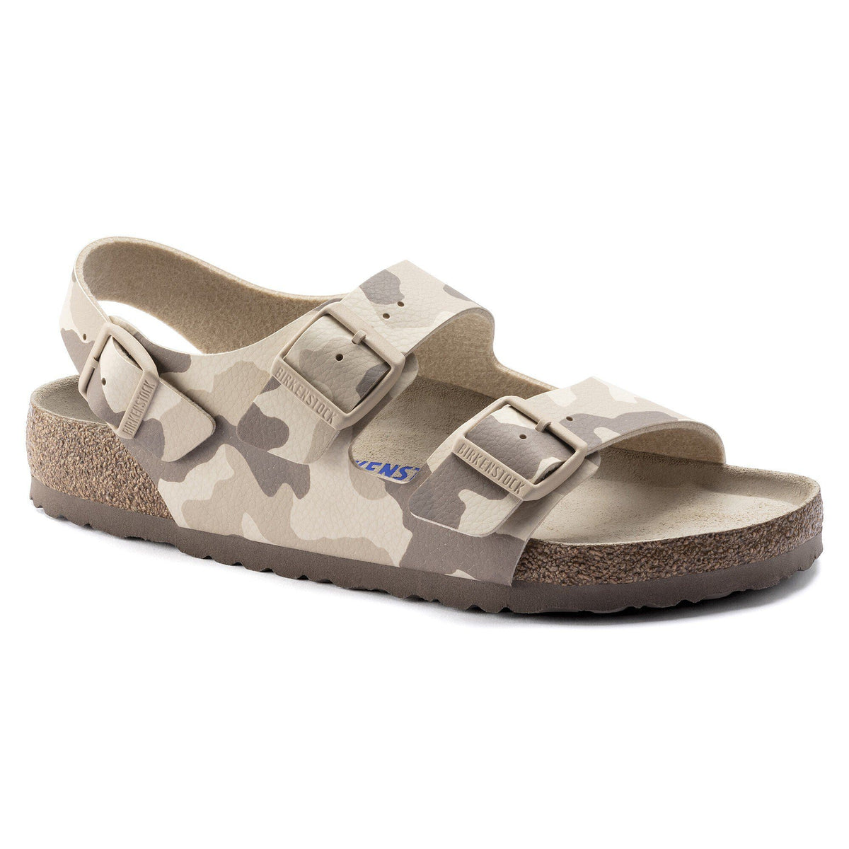 Milano Soft Footbed Birko-Flor in Color Desert Soil Gray/Taupe | Birkenstock