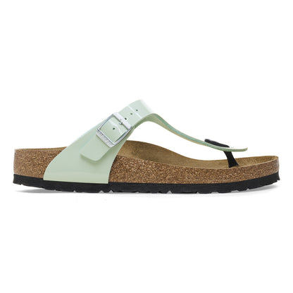 Gizeh Birko-Flor Patent in Color Patent Surf Green | Birkenstock