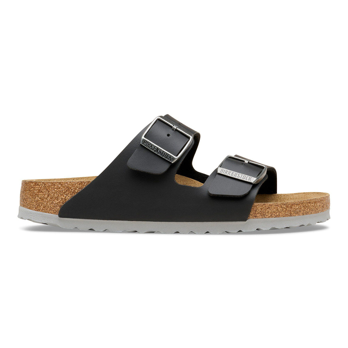 Arizona Birko-Flor in Color Black/Light Gray | Birkenstock