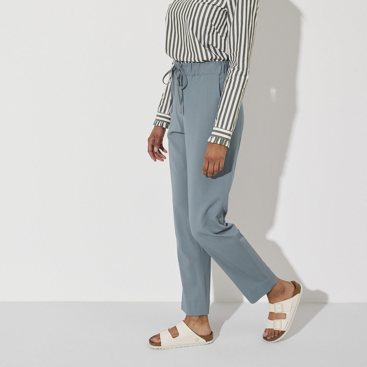 Arizona Vegan Textile in Color Eggshell | Birkenstock