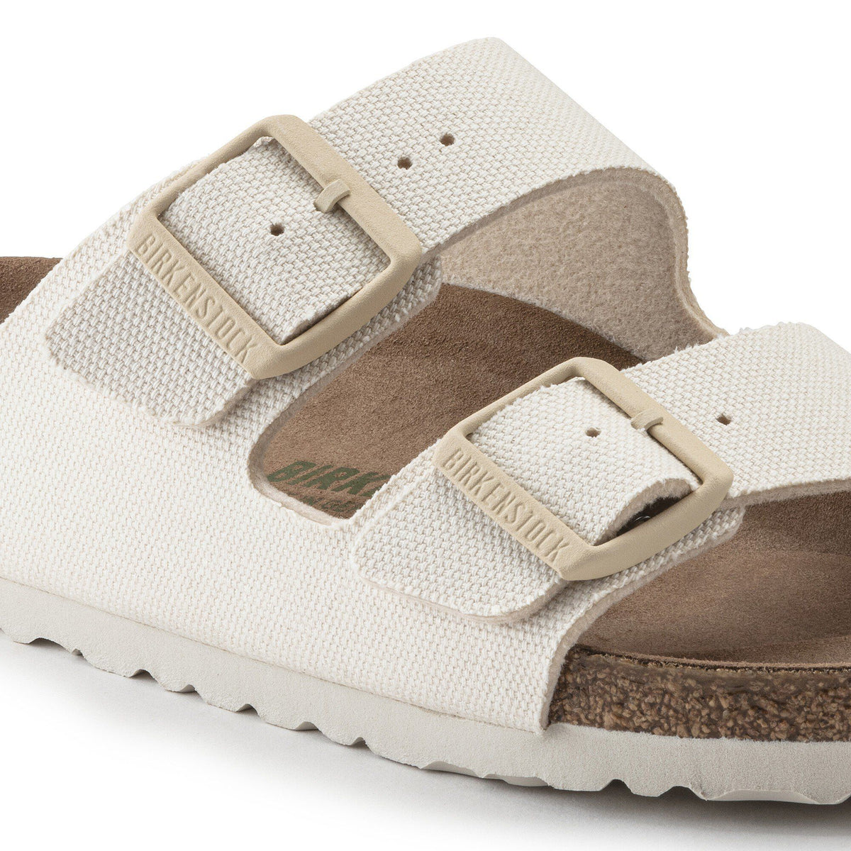 Arizona Vegan Textile in Color Eggshell | Birkenstock