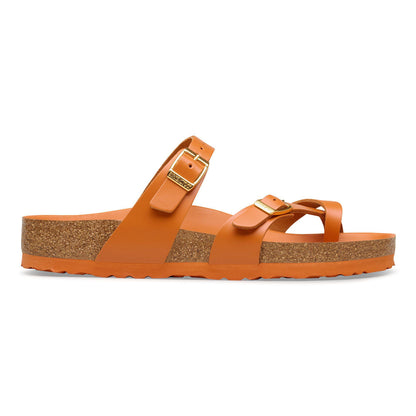 Mayari Leather in Color New Dressy Kurkuma | Birkenstock