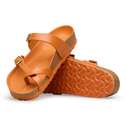 Mayari Leather in Color New Dressy Kurkuma | Birkenstock