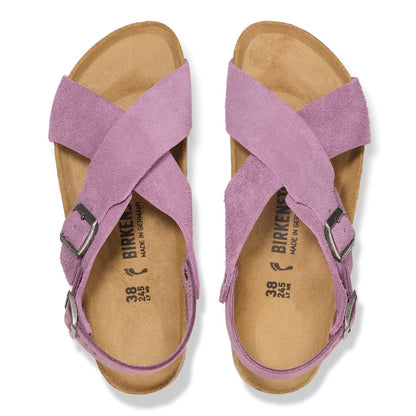 Tulum Nubuck-Suede Leather in Color Mauve | Birkenstock