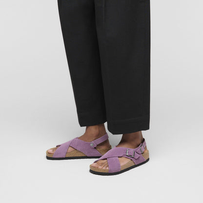 Tulum Nubuck-Suede Leather in Color Mauve | Birkenstock