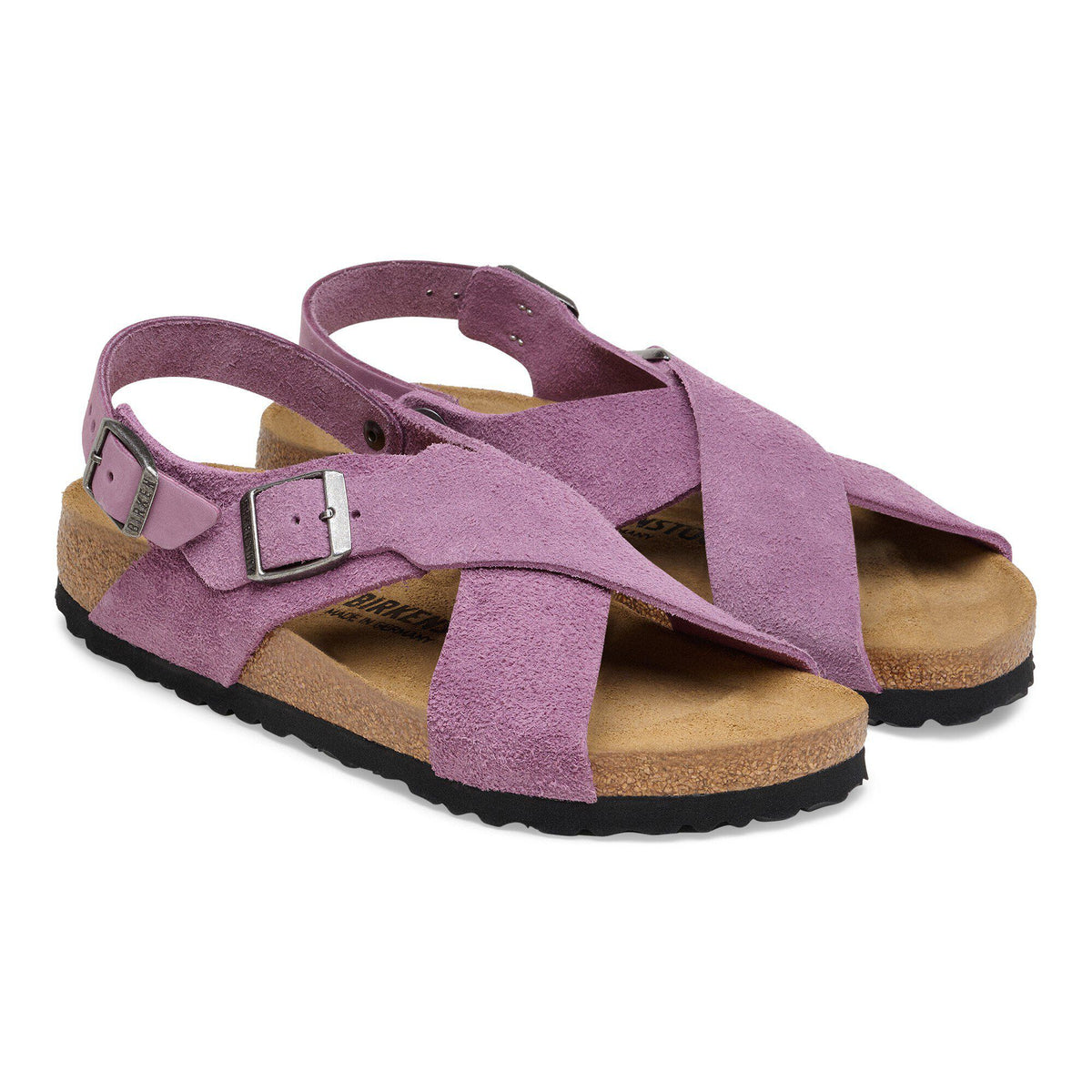 Tulum Nubuck-Suede Leather in Color Mauve | Birkenstock