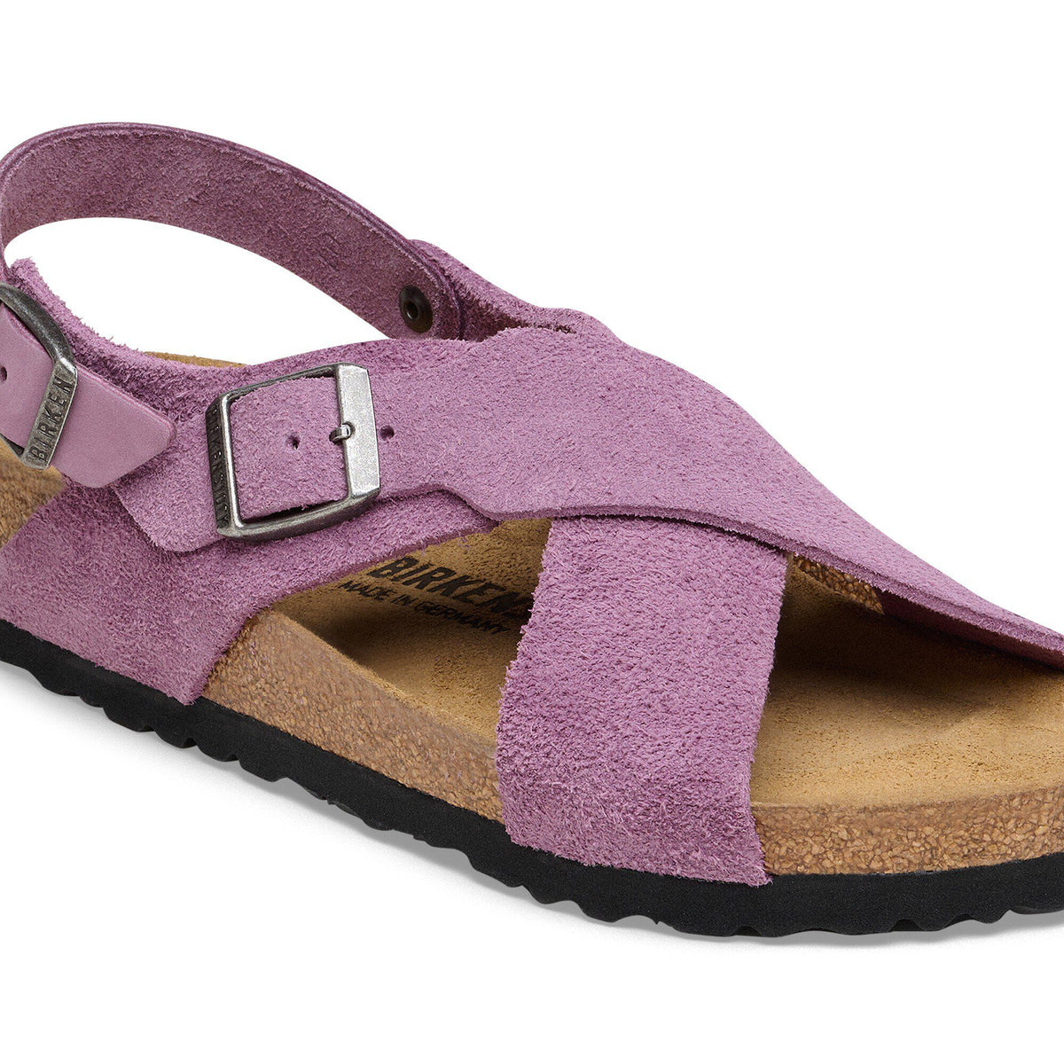 Tulum Nubuck-Suede Leather in Color Mauve | Birkenstock