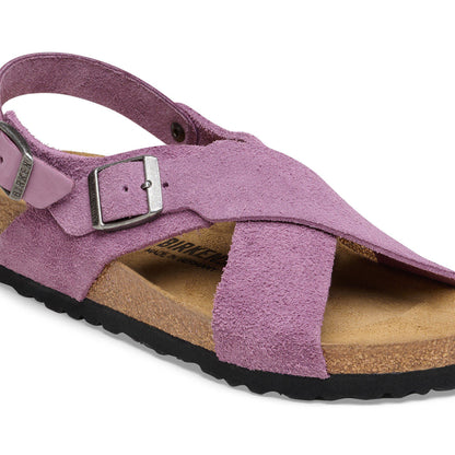 Tulum Nubuck-Suede Leather in Color Mauve | Birkenstock