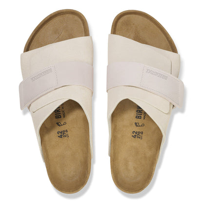 Kyoto Nubuck-Suede Leather in Color Antique White | Birkenstock