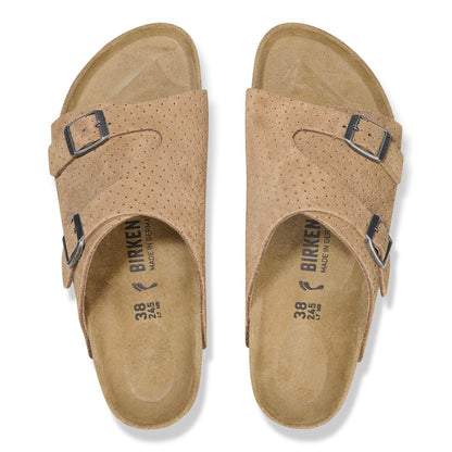 Zürich Suede Embossed in Color Dotted New Beige | Birkenstock
