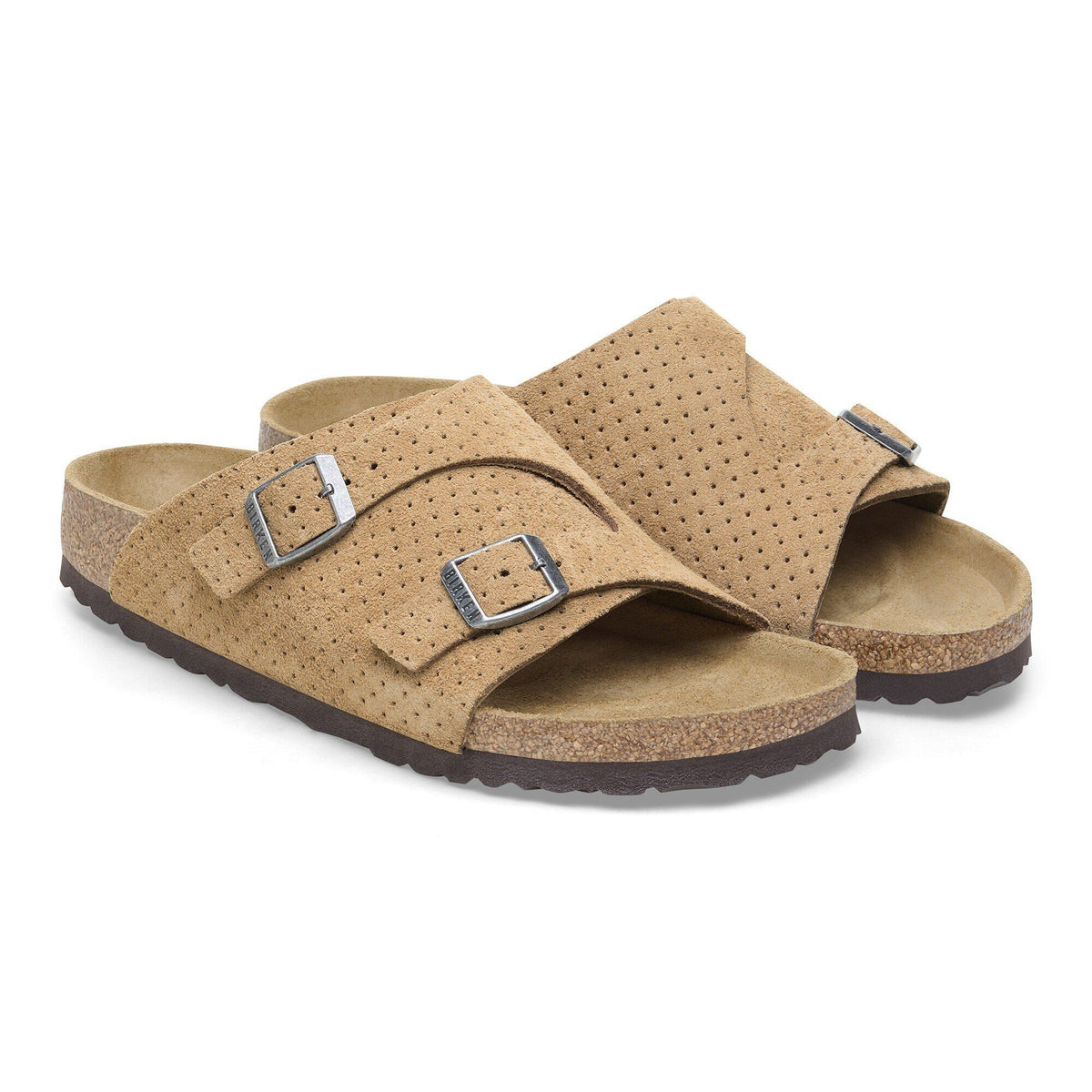 Zürich Suede Embossed in Color Dotted New Beige | Birkenstock