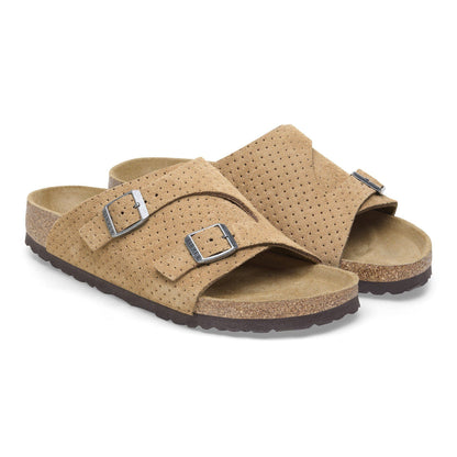 Zürich Suede Embossed in Color Dotted New Beige | Birkenstock