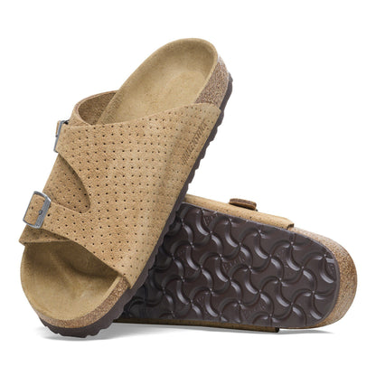 Zürich Suede Embossed in Color Dotted New Beige | Birkenstock