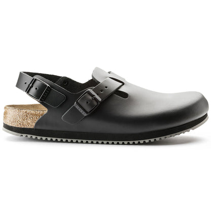 Tokio Super Grip Leather in Color Black | Birkenstock