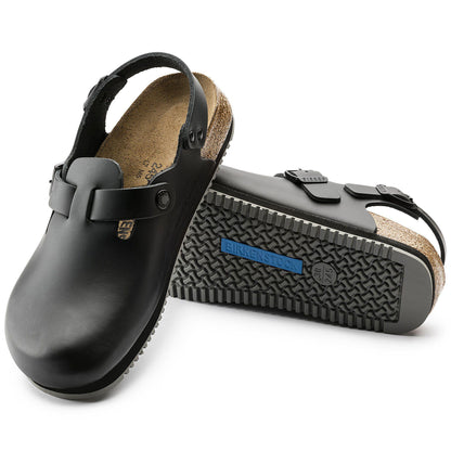 Tokio Super Grip Leather in Color Black | Birkenstock