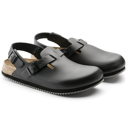 Tokio Super Grip Leather in Color Black | Birkenstock