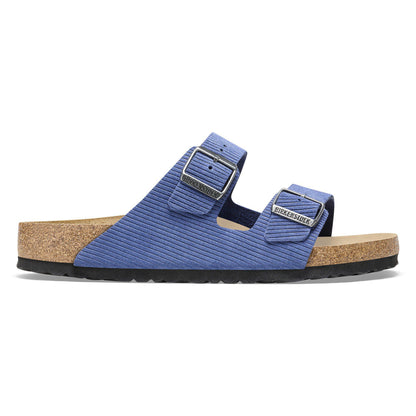 Arizona Suede Embossed in Color Corduroy Indigo | Birkenstock