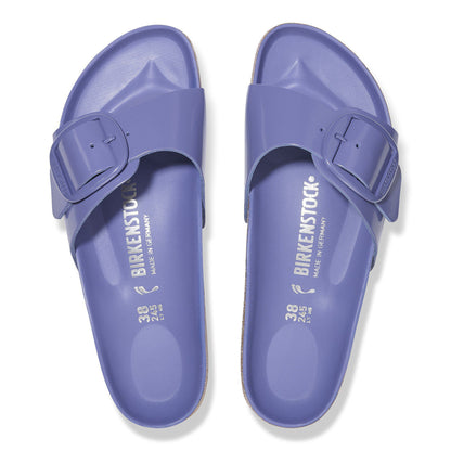 Madrid Big Buckle Natural Leather Patent in Color High Shine Purple Dusk | Birkenstock