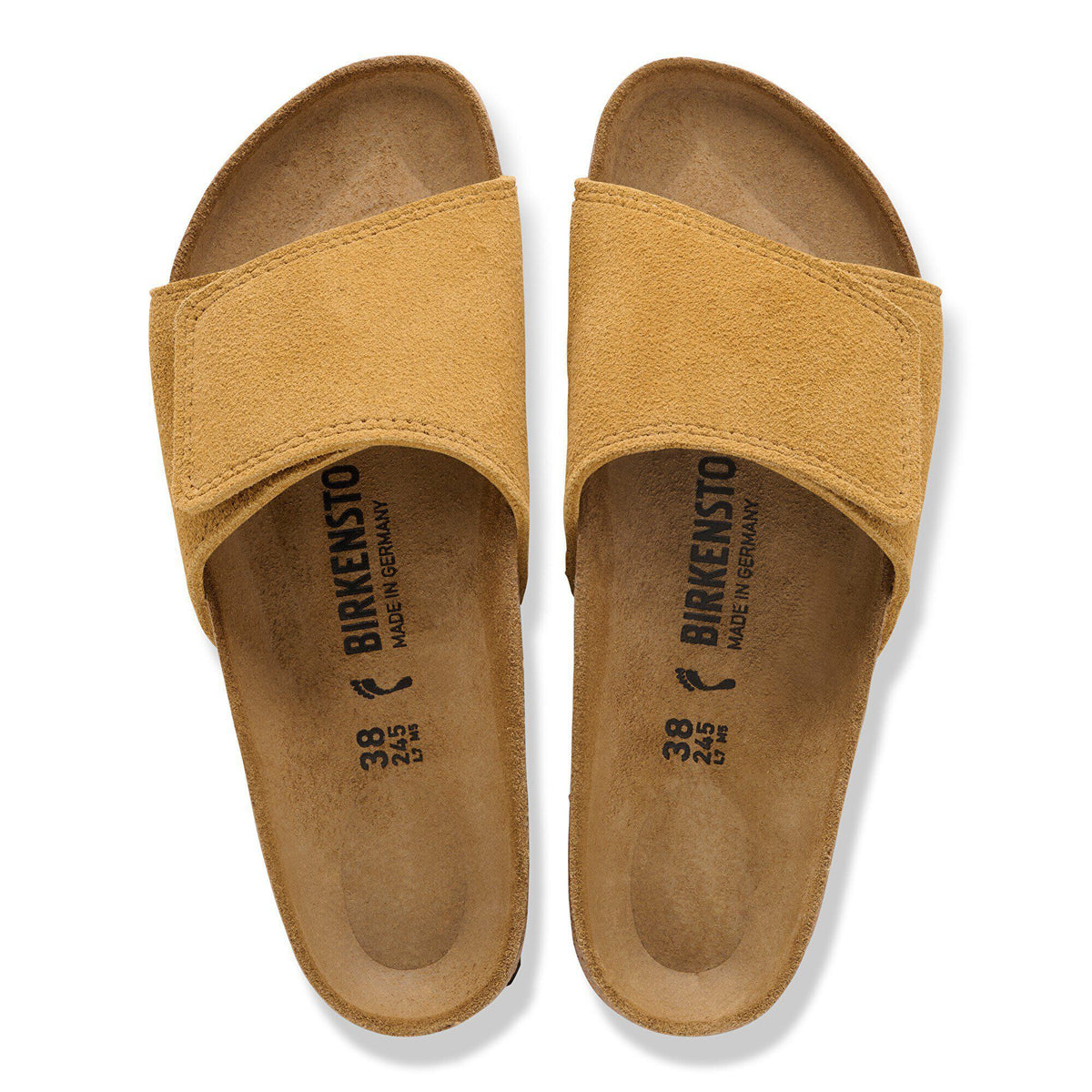 Sylt Suede Leather in Color Cork Brown | Birkenstock